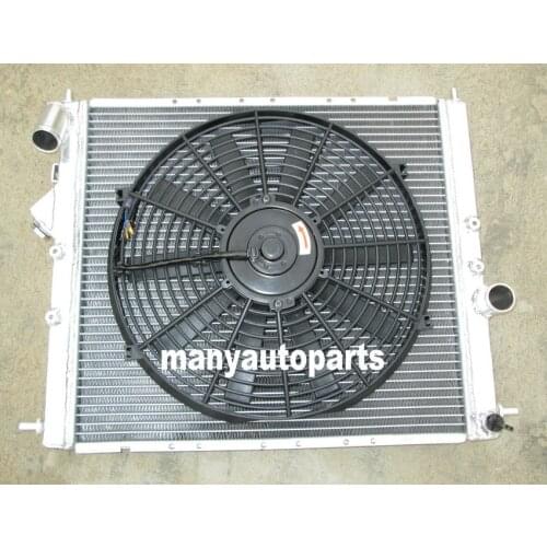 Aluminum Radiator for Renault Clio MK1 16S/Williams 1.8/2.0 16V 1993-1998 + FAN
