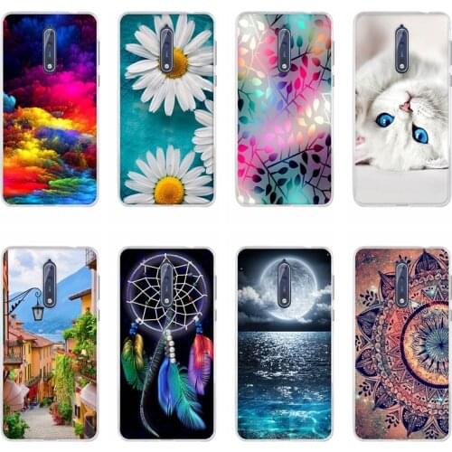 Case For Nokia 8 Case Silicon Soft TPU Back Cover For Nokia8 Cover For 8 Nokia TA-1004 Phone Cases For Nokia Mobile 8 Coque Capa
