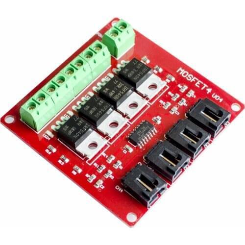 Four Channel 4 Route MOSFET Button IRF540 V4.0+ MOSFET Switch Module For Arduino