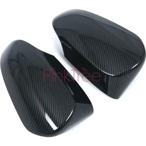Carbon Fiber Color Door Mirror Cover Styling Accessories For Toyota Corolla E170 2013-2017 Camry XV50 2014-2017