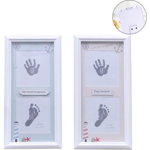 Baby Memorial Picture Frame Handprint Or Footprint Soft Beautiful Collection Kid Photo Frame Kids Born Novelty Gifts