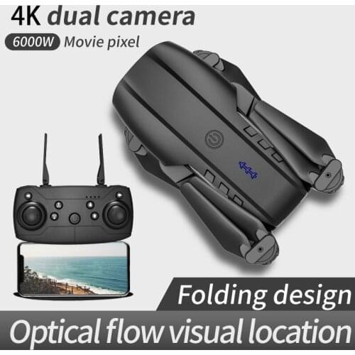 E99 Pro2 Mini Remote Control Drone 4K HD Dual Camera WIFI FPV Professional Aerial Helicopter Quadcopter Remote Control Toy