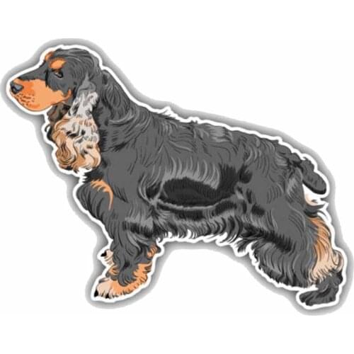Hot Sell Creative Car Sticker English Cocker Spaniel Breed Dog Motorcycle Decals Vinyl Anti-UV PVC