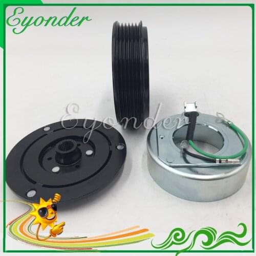 AC Air Conditoning Compressor Cooling Pump Clutch Assembly Pulley Set for BMW F15 F30 F31 F32 F33 F34 64529249223 64529255087