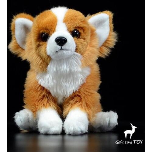 Cute Chihuahua dolls toy soft real life plush dogs toys children girls birthday gifts