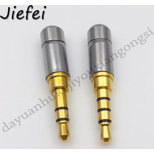 20pcs Short shell mini 3.5mm Headphone Jack Plug 3 pole 4 Pole Stereo Audio Jack Connector for Cable Adapter