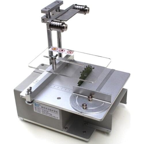 Mini Table Saw Woodworking Bench Electric Saw Grinder Drill Multifunction 4in1 DIY Polishing Cutting Drilling Grinding Machine