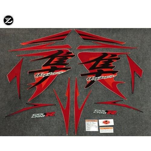 Motorcycle Whole Vehicle stickers and decals DIY MOTO for Suzuki GSXR1300 GSXR 1300 GSX R 1300 Hayabusa 2008-2012 Label stickers