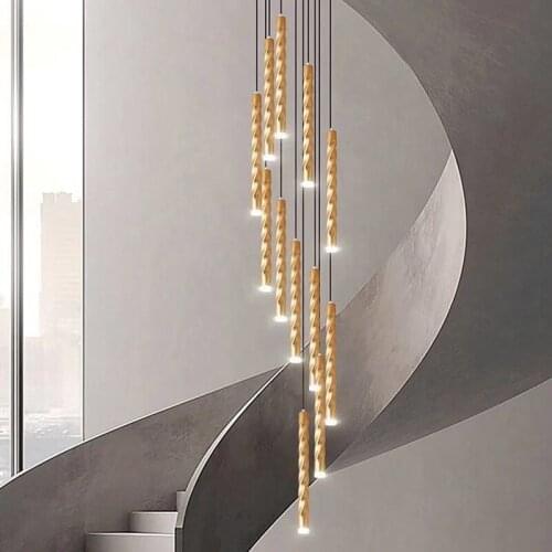 Nordic LED pendant lights modern hanging lamp indoor lighting home decor Bar front desk bedroom living room decoration stairs