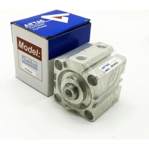 Original AirTAC Compact Cyinder SDA40x25 Bore 40mm Stroke 25mm Pneumatic Air Cylinder