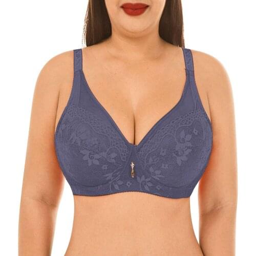 Sexy Womens Breathable Bra Wire Free Comfortable Thin Cup Bra Gathers Seamless Plus Size Push Up Underwear High Quality