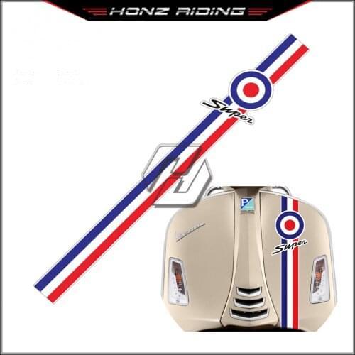 For Piaggio Vespa LXV GTS GTV PX 50 125 150 250 300 Super Sport Motorcycle Reflective Decal