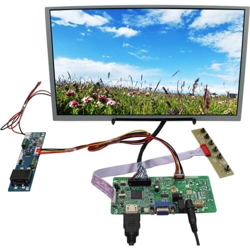 13.3inch High Brightness 1000nit 13.3" LQ133M1LW02 1920X1080 LCD Screen with HD-MI VGA LCD Controller Board