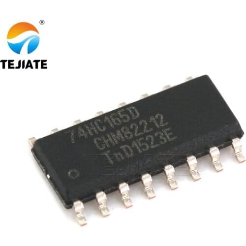 10PCS 74HC165D SOP14 74HC165 SOP SN74HC165DR SOP-14 SN74HC165 SMD new and original IC