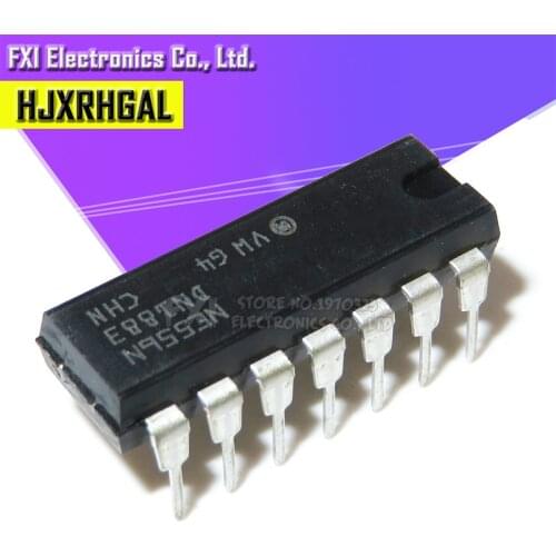 10PCS NE556N NE556 DIP14 DIP New original