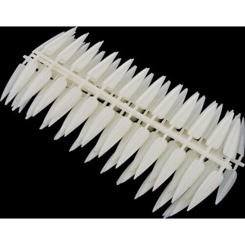 240pcs Full French False Nail Tips Fake Nail Art DIY Decoration Natural