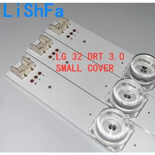 3pcs TV LED Strips 6-lamps for LG 32"TV 32MB25VQ 6916l-1974A 1975A 1981A lv320DUE 32LF5800 32LB5610 innotek drt 3.0 32