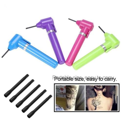5 Color Electric Tattoo Pigment Ink Mixer Tattoo Stirrer With 5 Mixer Sticks Tattoo Machine Supplies Microblading Bady Art