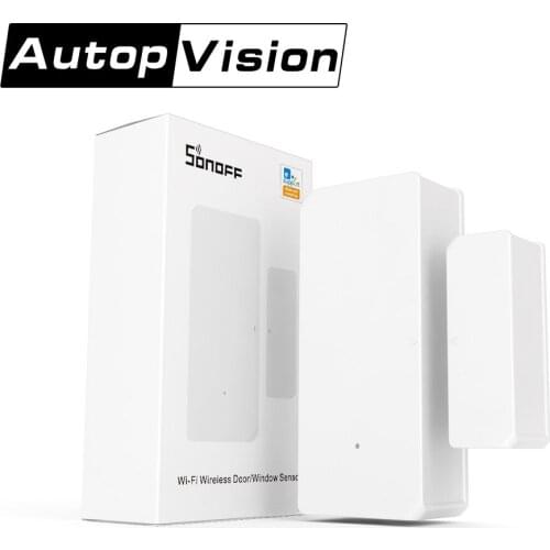 6pcs Sensor Wireless Door Detector Window Sensor Magnetic Sensors WiFi App Home Security Detector Alarm System Kits DW2