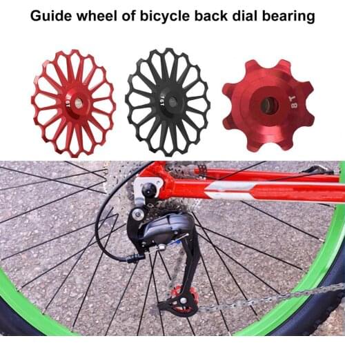 8T/10T/11T/12T/13T/14T/15T/16T/17T MTB Road Bike Rear Derailleur Guide Roller Jockey Wheel Ceramic Bearing Pulley