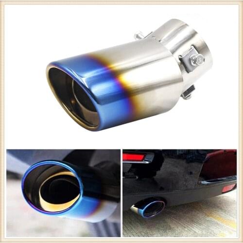 Car accessories Tail throat exhaust pipe decoration for Mazda CX-5 CX5 CX-7 3 6 2 3 5 6 Protege5 MX-5 Miata Toyota Matrix