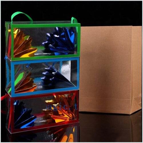 Medium Size Super Delux Paper Bag Appearing Flower From Empty Box Stage Magic Tricks Dream Bag Large Illusion Magic Kid Gifts