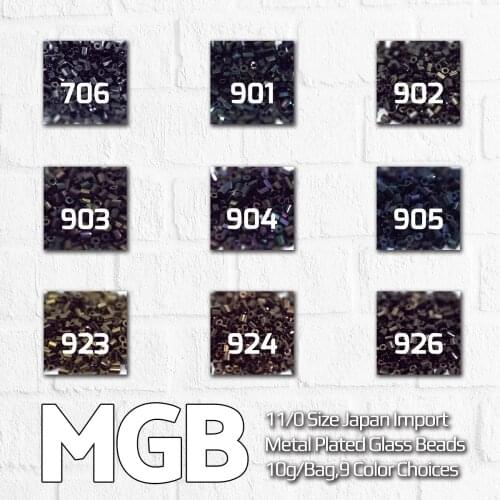 BLUESTAR 2021 MGB Glass Seed Beads Vintage Hole Bead Spacer Japan Import DIY Beads For Kids Jewelry Making Accessories
