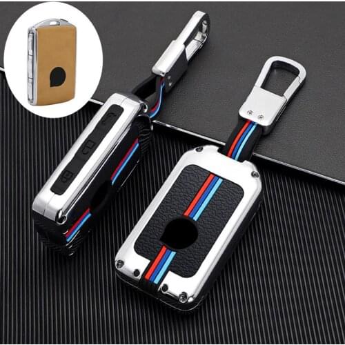 Zinc Alloy Car Key Case Cover For Volvo XC40 XC90 XC70 S60 S80 S90 C30 V70 V90 T5 T6 Car Auto Accessories