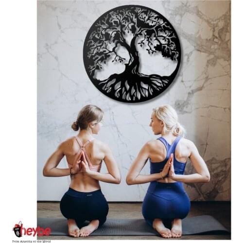 Tree of Life Metal Wall Decor Living Room Bedroom Kitchen Home Office Nature Plant Decoration Hanging Plaque Nordic Styles Frame New Fashion Trend Art Design Luxury Modern Creative Stylish Quality Gift