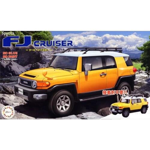 Fujimi 06613 1/24 Toyota FJ Cruiser Static Assembly Car Model Kits Hobby Building Toys For Adults Collection DIY