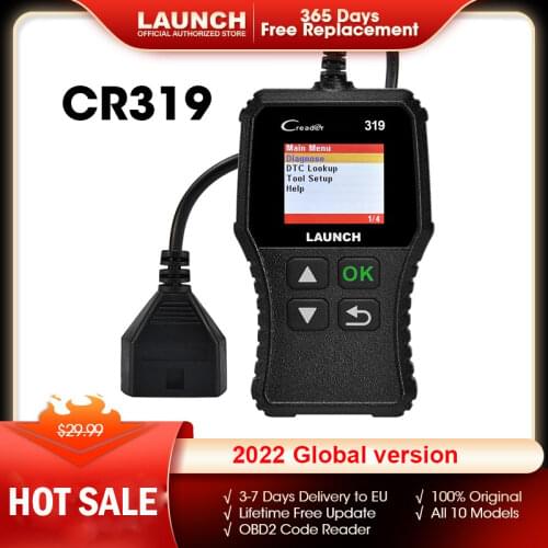 Launch Creader 319 OBD2 Scanner obd 2 Car Diagnostic Tool CR319 Auto ODB Code Reader Car Scan Tools PK ELM327 OM123 AD310