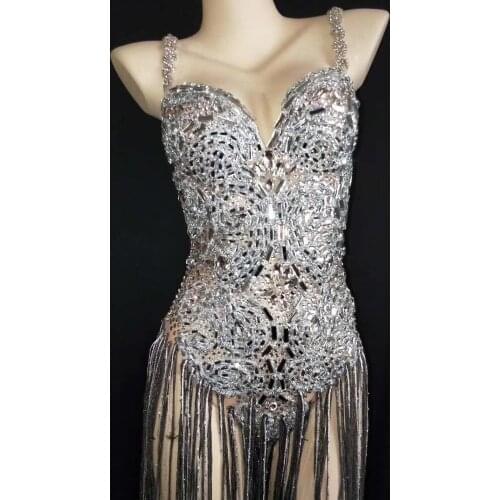 Loehsao Women's Transparent Bodysuits