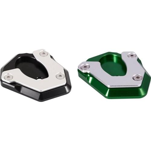Motorcycle Kickstand Foot Side Stand Extension Pad Support Plate for Kawasaki Z400 Z650 Z900 Ninja 250/300 650 Er-6N Er-6F
