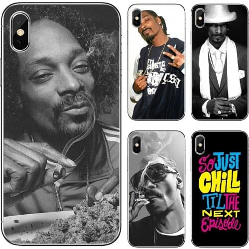 Snoop-Dogg-Wiz-Khalifa-Print For Xiaomi mi Redmi Note 3 4 4X 5 6 7 8 8t 9 9s 9t 10 pro lite Soft TPU Case
