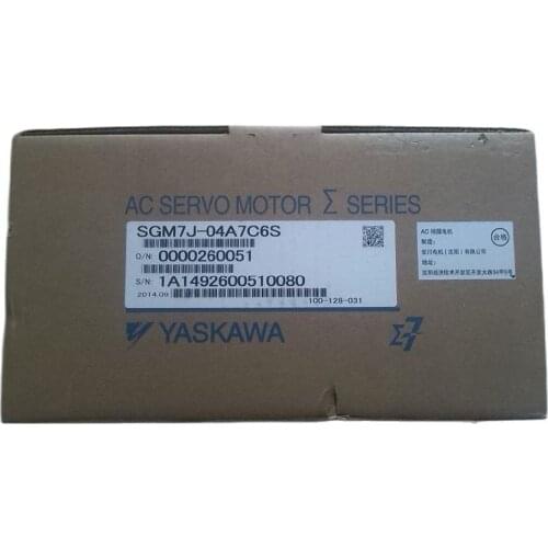 Brand New and Original Yaskawa SGM7J-04A7C6S AC Servo Motor