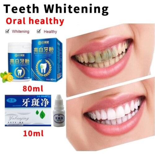 Hot sale Teeth Whitening Powder Tooth Care Dental Teeth Cleaning Pearl Essence Natural Oral Hygiene Toothbrush Tools Toothpaste