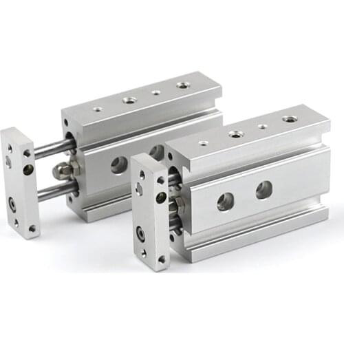 CXSM Series Stainless Steel Dual Rod Double Shaft Pneumatic Air Cylinder 6*10 6*20 6*30 6*40 6*50