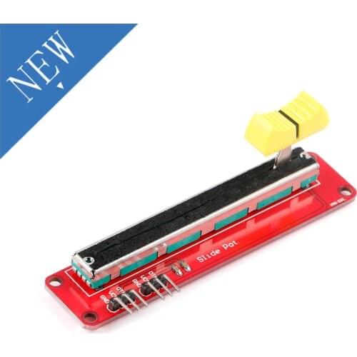Slide Potentiometer 10K Linear Module 3.3V 5V Dual Analog Output for Arduino AVR Electronic Block Adjustable Resistance