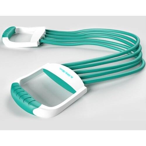 Womens chest expander mens home fitness equipment chest muscle training arm exercise arm strength exercise elastic rope