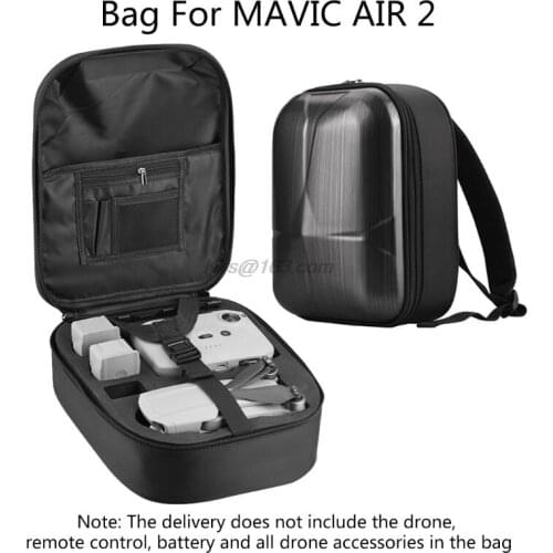 Hardshell Backpack Waterproof Storage Bag Travel Carrying Case Protective Box for DJI Mavic Air 2 Drone Accessories