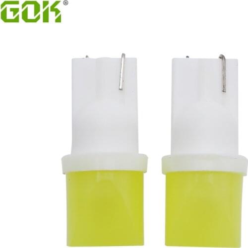 100pcs T10 3d LED cob W5W White Lights Car Side direction indicator License plate light Door Map Festoon Dome Lamp Bulbs DC 12V