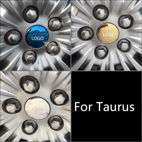 4PCS/SET Decorated Cool Stainless Steel Wheels /Rims Cover For Ford Taurus ACA078