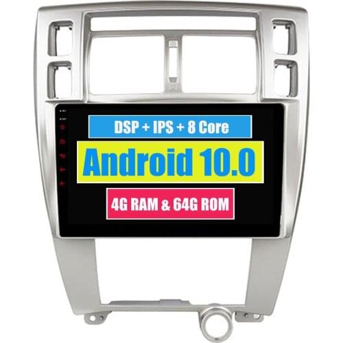 Car Radio Stereo For Hyundai Tucson 2005 2006 2007 2008 Touch Screen Android GPS Navigation Bluetooth Central Multimedia DSP Map