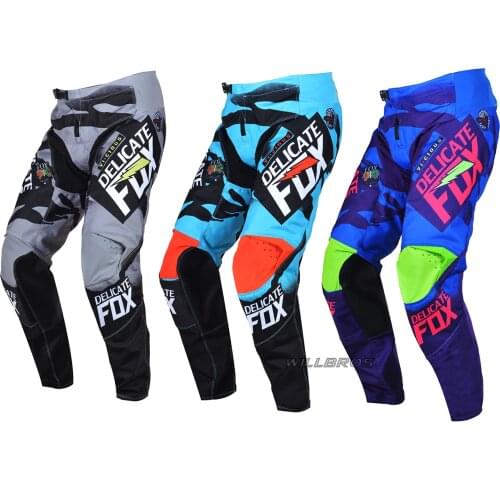 Free Shipping Delicate Fox 180 Vicious Trousers Motocross Racing Pants MX ATV UTV Mountain Bicycle Offroad Cycling Mens
