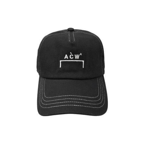 Womens Mens Hot Promotion ACW A Cold Wall Unstructured Hat Snapback wing embroidery Cap casquette baseball hats #001