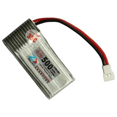 CF 500mAh enthusiast class 40C ultra-high rate UAV power polymer battery 3.7V 802040
