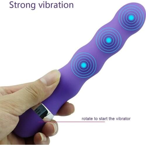 G-spot Dildo Vibrator Sex Toys For Women AV Stick Screw Thread Vibrator Massager Female Masturbators Adult Clitoris Stimulator