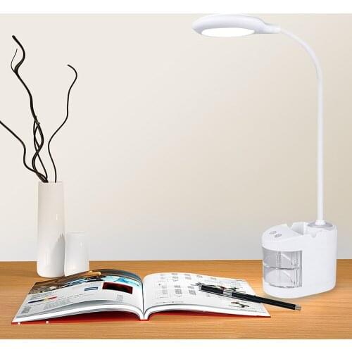 Eye Protection Book Reading Lamp 360 Degree USB Rechargeable 18650 Battery Book Lamp Touch On/off Reading Light For Children