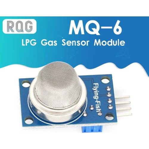 MQ-6 LPG Gas Sensor Module Liquefied Propane Iso-butane Butane Combustible Gas Detection Sensor MQ6