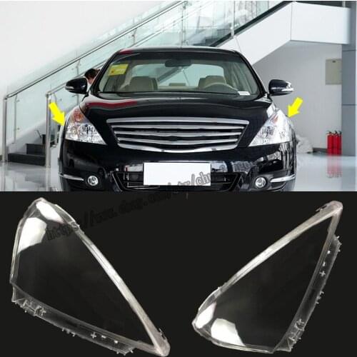 For Nissan Teana Altima 2008-2010 Left and Right Front Kit Cover Lens Headlights high quality Car modification accessories